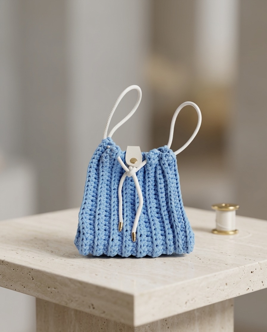 Neretva — plava bucket torba